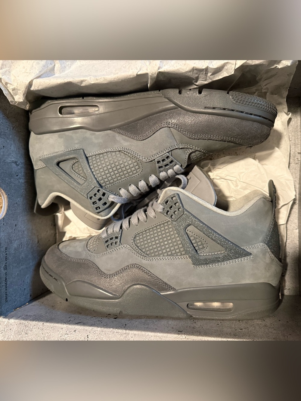 Jordan Retro Sneakers- Grey Cement 11.5